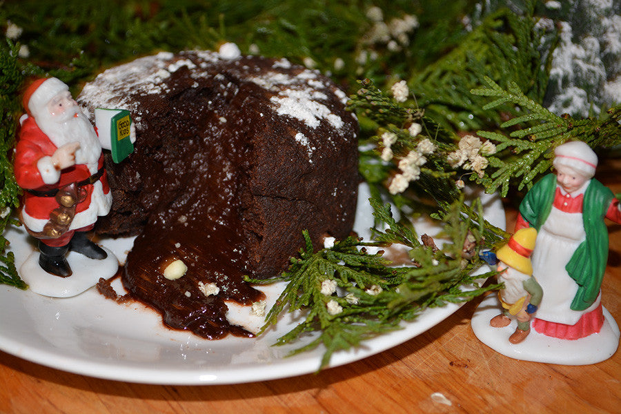 Molten Chocolate Cake - An Extra Gold Star From Santa!!