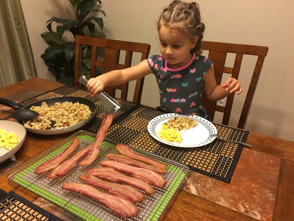 Cooling & Cooking Rack - 100% Stainless Steel rack, 12" x 17" perfect fit half sheet pan, BONUS Silicone Baking Mat.