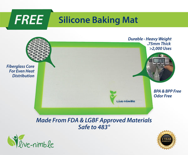 Cooling & Cooking Rack - 100% Stainless Steel rack, 12" x 17" perfect fit half sheet pan, BONUS Silicone Baking Mat.